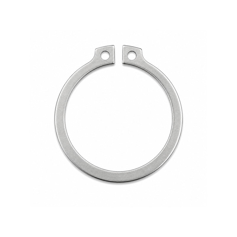 Stainless Steel External Circlip for 0.93 inch Shaft Diameter Un-Sprung Diameter 0.867 inch