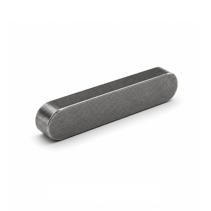 Metric Stainless Steel A4-316 Feather Key with 2 Rounded Ends 3x3x18mm - Allow 2-3 Days