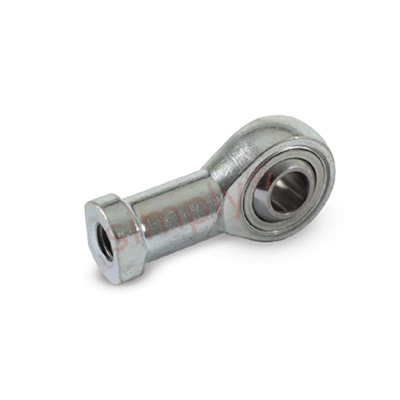 Branded FSL-M06 Left Hand Metric Stainless Steel / PTFE Lined Maintenance Free Plain Female Rod End M6x1 Thread