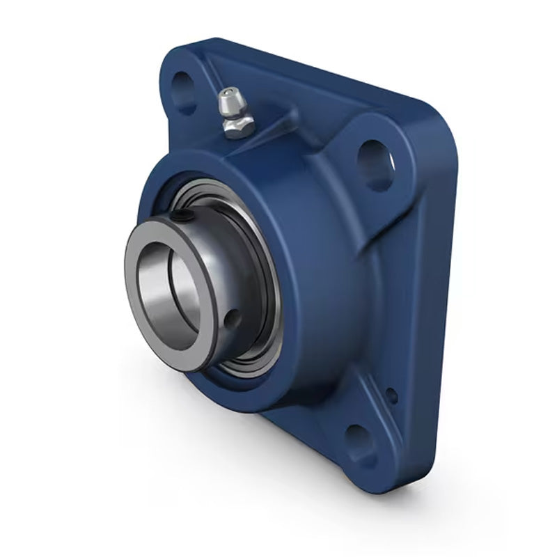 SKF FY1-1/8FM Square Cast Housing with Eccentric Collar 1-1/8 inch Insert 