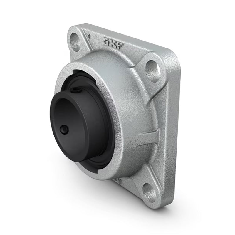 SKF FY1-1/2TF/VA201 Y Bearing Four Bolt Square High Temperature Flange Unit Housing with Steel Cage Insert for Imperial Shaft 1-1/2inch