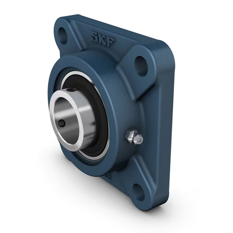 SKF FYJ90TF Square Cast Housing with Grub Screw 90mm Insert 