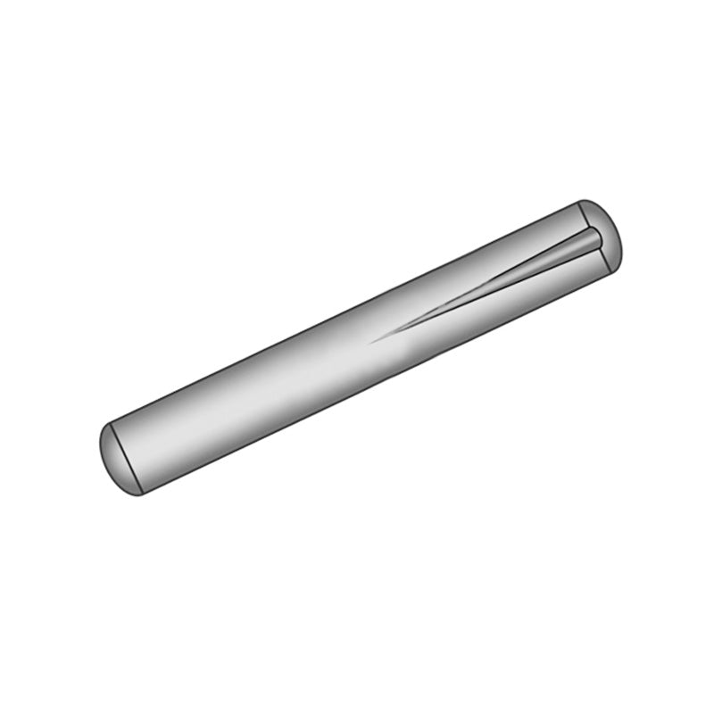 Metric Stainless Steel GP2 Groove Pin with Half Length Taper Groove 2x20mm - Allow 2-3 Days
