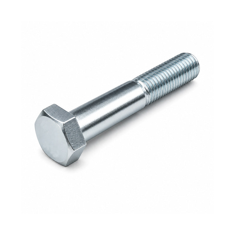 Unifix M24x280 Grade 8.8 Hexagon Bolt DIN 931 with 3mm Pitch and Bright Zinc Plated Finish - Allow 2-3 Days