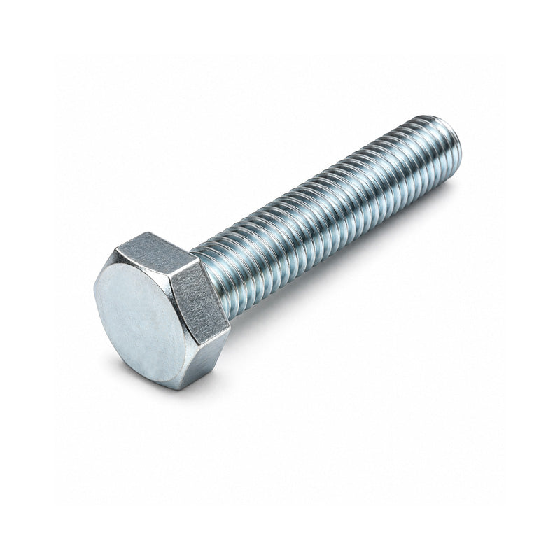 Unifix M16x110 Grade 8.8 Hexagon SetScrew DIN 933 with 2mm Pitch and Galvanised Finish - Allow 2-3 Days