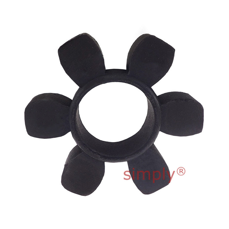 Major Brand HRC150F Coupling Assembly Inner Facing Taper Bores Max Bush Bore 50mm / 2 inch with Natural Rubber Insert