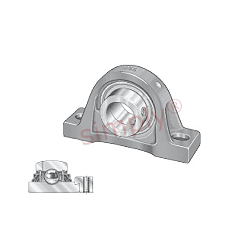 INA TASE45XL Cast Iron Plummer Block Housing with Eccentric Collar Insert 45mm Bore