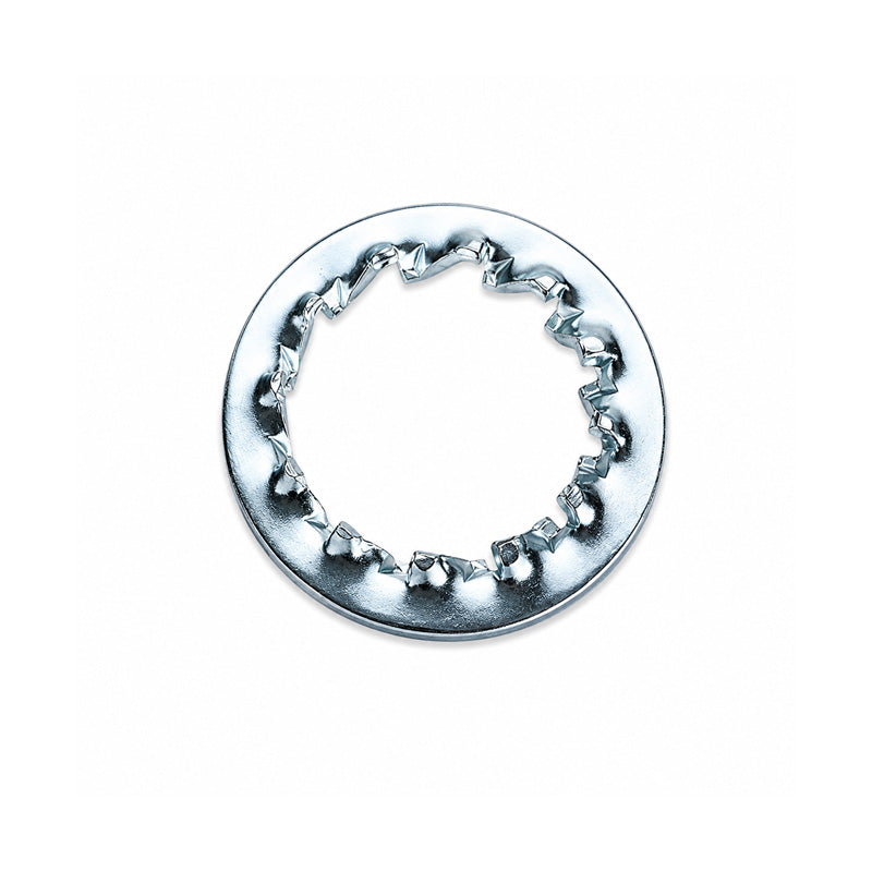 Unifix M6x11x0.7mm Internal Serrated Washer DIN 6798J with Bright Zinc Plated Finish - Allow 2-3 Days