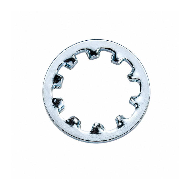 Unifix M12x20.5x1mm Internal Toothlock Washer DIN 6797J with Bright Zinc Plated Finish