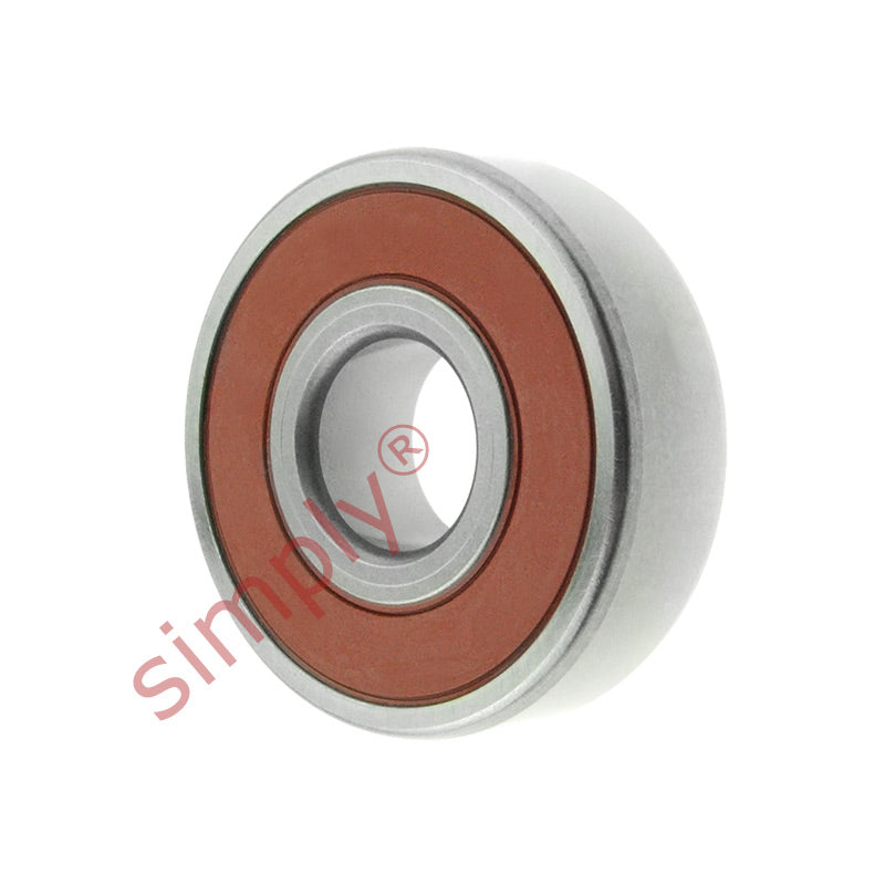 63052RSHT150 High Temp 150C Rubber Sealed Deep Groove Ball Bearing 25x62x17mm Max 6000rpm