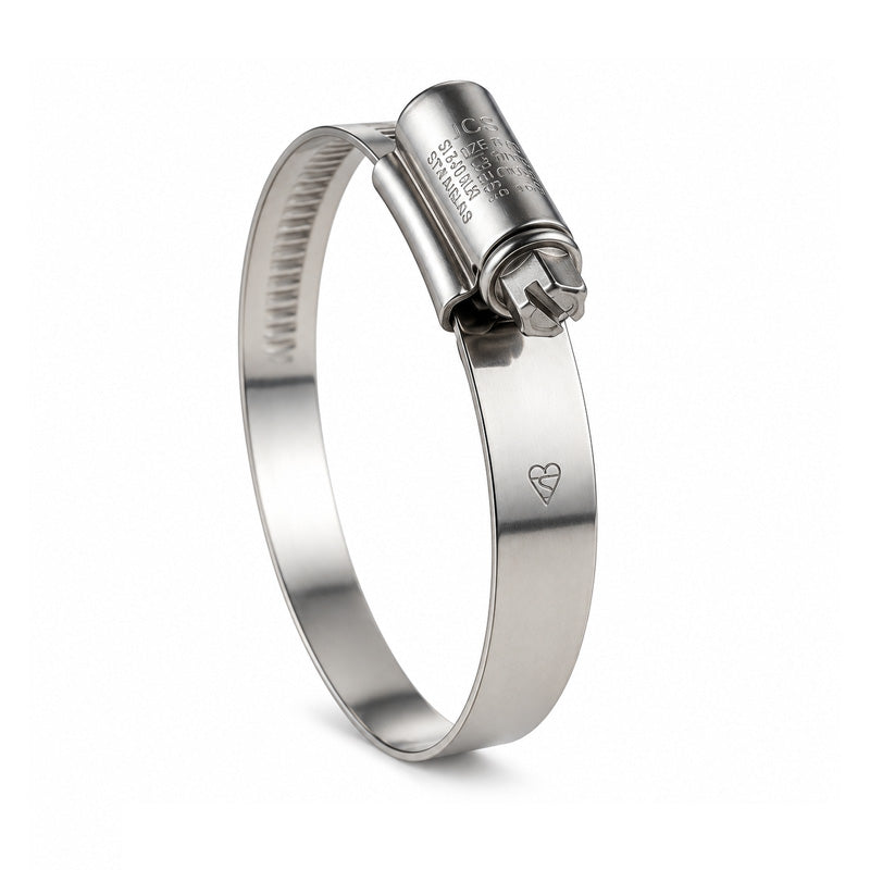 JCS HGS100 304 Stainless Steel Hi-Grip Hose Clip Adjustment Range 80-100mm Band Width 13mm