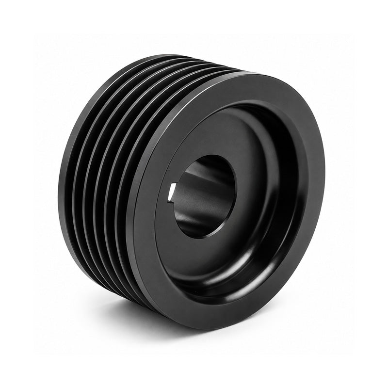 PowerDrive 80J08 Tapered Bore Polyvee Belt Pulley 80mm Pitch Diameter 8 Grooves - Allow 2-3 Days