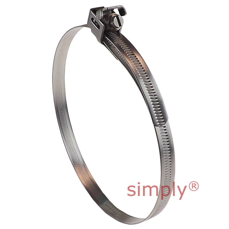 CAS275SS 304 Stainless Steel Jubilee Quick Release Captive Strap Adjustment Range 50mm-275mm Band Width 11mm