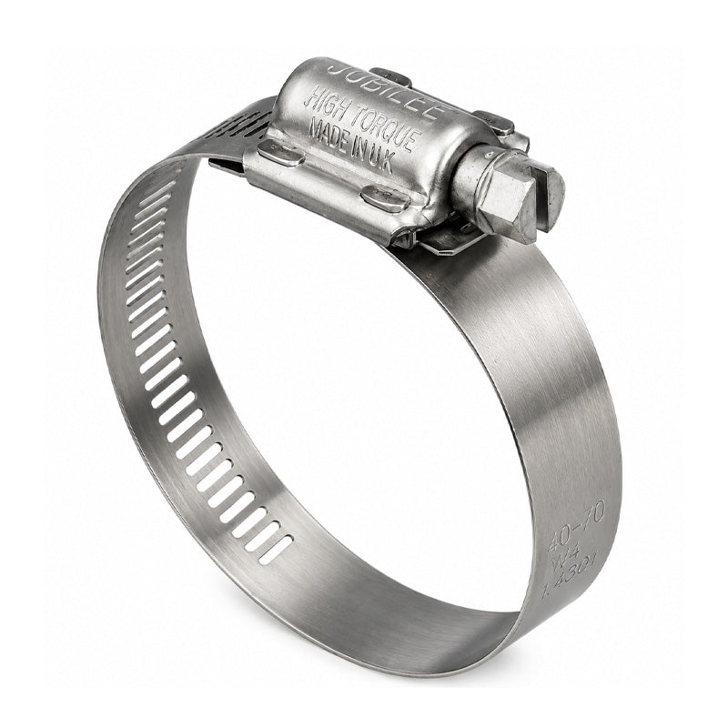 HT500 304 Stainless Steel High Torque Jubilee Clip Adjustment Range 470mm-500mm Band Width 16mm