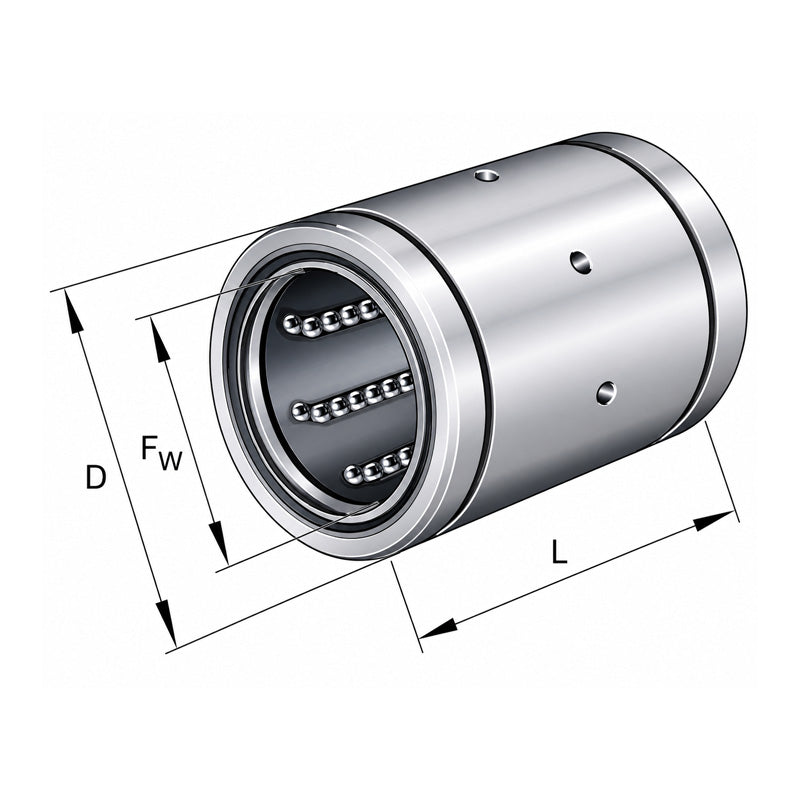 INA KBS40 Linear Ball Bushing 40x62x80mm
