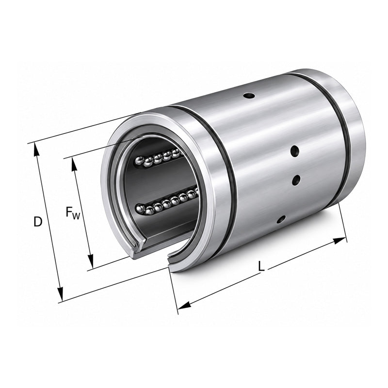 INA KNO16-PP Linear Ball Bearing 16x26x36mm - Allow 1-2 Days - Contact Us For Faster Delivery