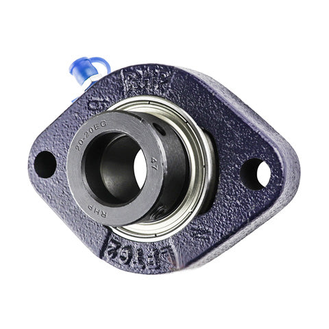 RHP LFTC30EC Two Bolt Oval Cast Iron Flange Housing Bearing 30mm Bore