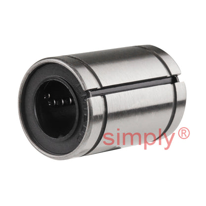 LM12UUAJ Adjustable Linear Ball Bushing with Rubber Seals 12x21x30mm