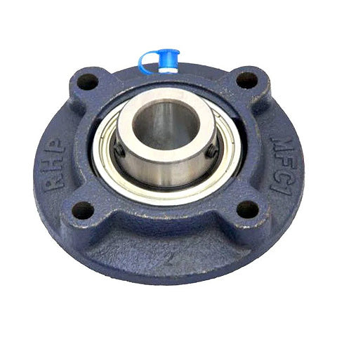 RHP MFC1 Four Bolt Round Cast Iron Flanged Bearing Unit and 1 inch Insert