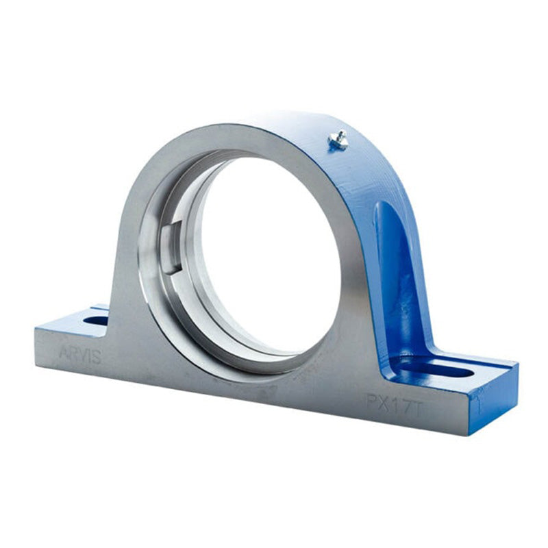 Major Brand SL11T Metric Steel Two Bolt Pillow / Plummer Block Housing for Bearing Inserts with 130mm Outer Diameter - Allow 3-4 Weeks