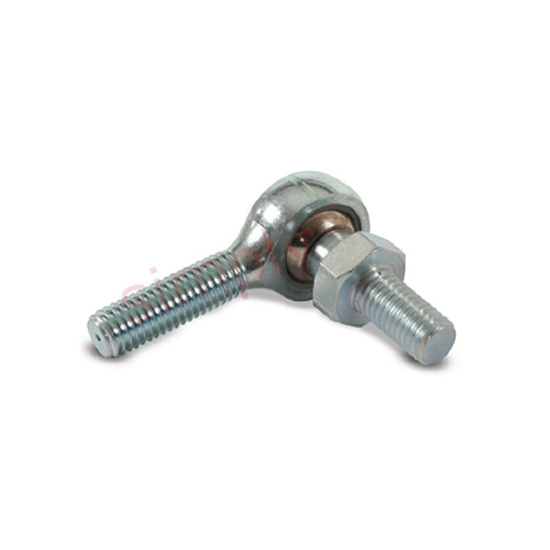 Dunlop MPL-M12-10S Left Hand Metric Steel / Nylon Lined Maintenance Free Studded Male Rod End M12x1.75 Thread - Allow 7-10 Days