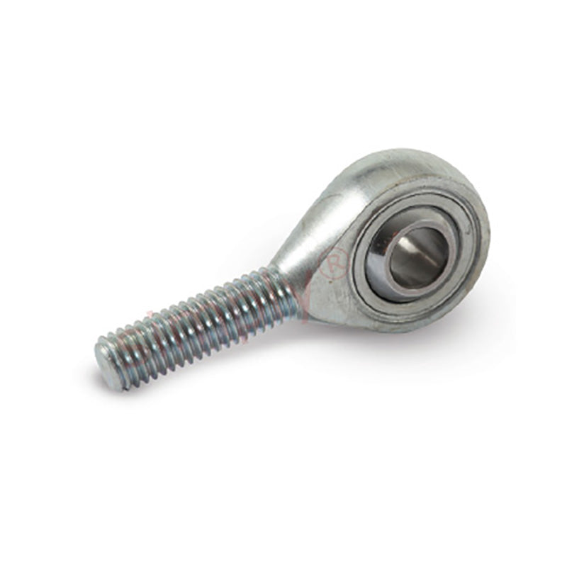 Dunlop MSL-M08C Left Hand Metric Steel / PTFE Lined Maintenance Free Plain Male Rod End M8x1 Thread - Allow 7-10 Days