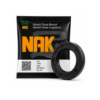 NAK 5.87x7.5x0.56 inch Nitrile Rubber Single Lip Rotary Shaft Oil Seal with Garter Spring SC - Allow 7-10 Days