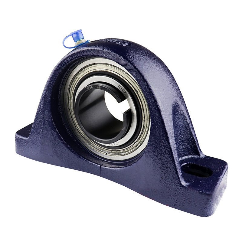 RHP NP1045K Two Bolt Cast Iron Pillow Block and 1-1/2 Bore and Taper Bore Insert (No Sleeve)