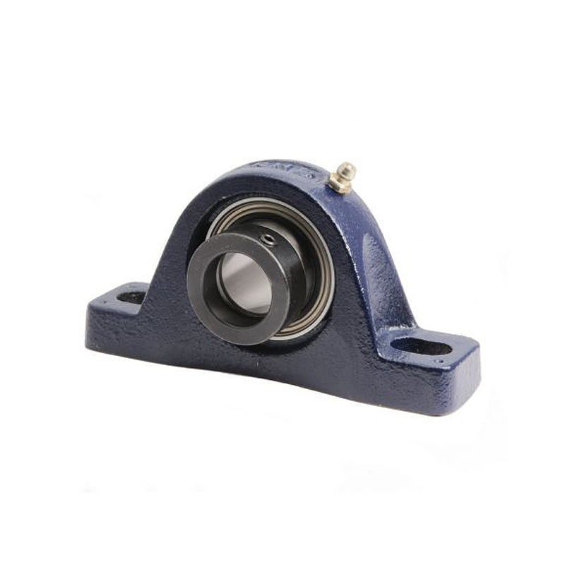 RHP NP2-7/16DEC Two Bolt Cast Iron Pillow Block and 2-7/16 Bore Eccentric Collar Full Width Insert