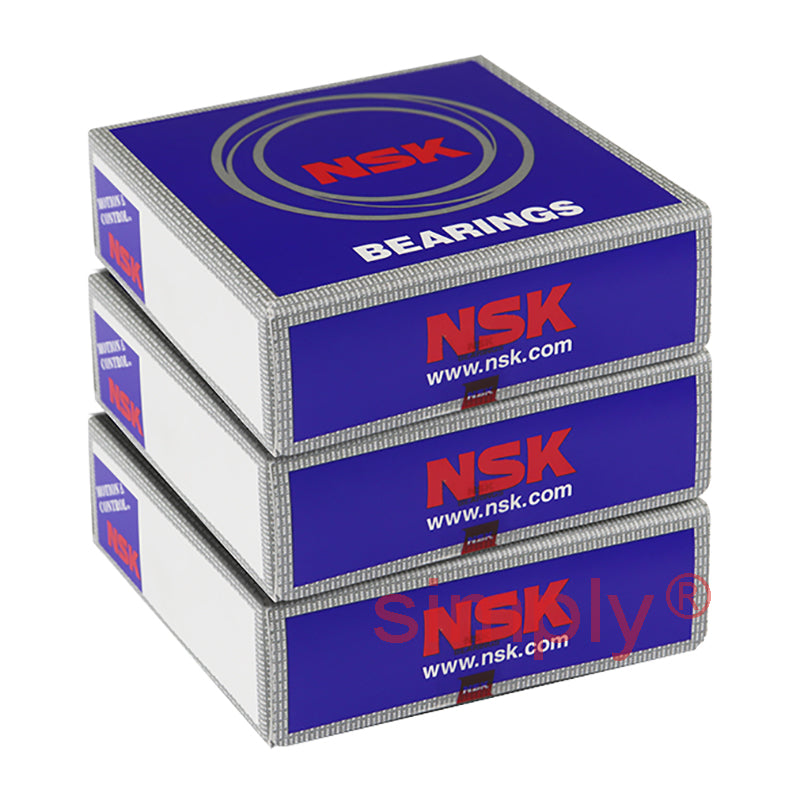 NSK 7906CTRDUDLP3 Super Precision Angular Contact Spindle Bearing 30x47x9mm (Set of 3)