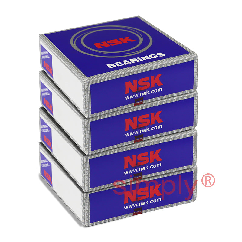 NSK 7016A5TRQUMP3 Super Precision Angular Contact Spindle Bearing 80x125x22mm (Set of 4)