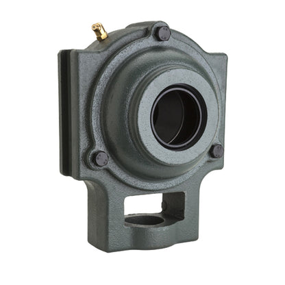NTN CM-UKT311D1/H2311X Metric Cast Iron Take Up Unit with Cast Iron Cover - Closed Version - Insert and Adaptor Sleeve Fits 50mm Shaft - Allow 2-3 Days
