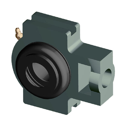 NTN SM-UCT210-200D1 Imperial Cast Iron Take Up Unit with 2 inch Bore Bearing Unit with Steel Plate Cover - Closed Version - Allow 2-3 Days
