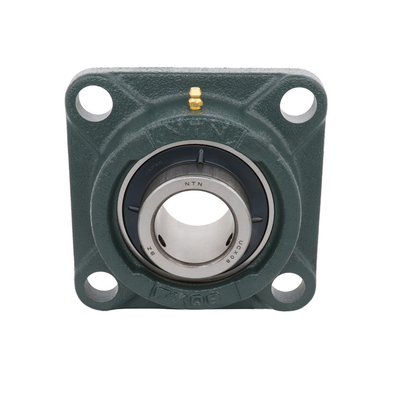 NTN UCFX06D1 Metric Four Bolt Square Cast Iron Flange Housing with 30mm Bore Insert