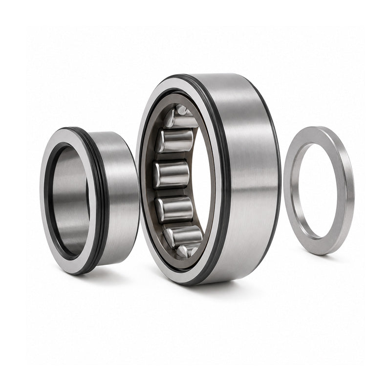 SKF NUP219ECPC3 Single Row Cylindrical Roller Bearing with Polyamide Cage 95x170x32mm