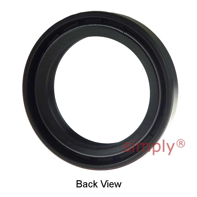 46x58x10.5DC4SS Metric Fork and Damper Nitrile Rubber Oil Seal with 2 Opposite Facing Individually Sprung Sealing Lips and Raised Outer Sealing Band on Outside Diameter