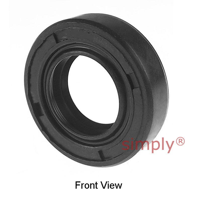 33x45x10TC4 Metric Fork and Damper Nitrile Rubber Oil Seal with Extra Internal Sealing Profile and Raised Outer Sealing Band on Outside Diameter