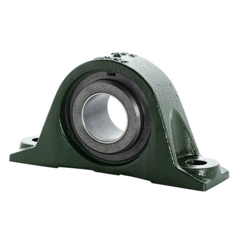 Major Brand PB3-18E-DU Imperial Cast Iron Two Bolt Pillow / Plummer Block Housing with 1-1/8 inch Bore Steel Insert - Allow 3-4 Weeks