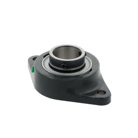 INA PCJTY12XL Two Bolt Cast Iron Oval Housing with Grub Screw Insert 12mm Bore