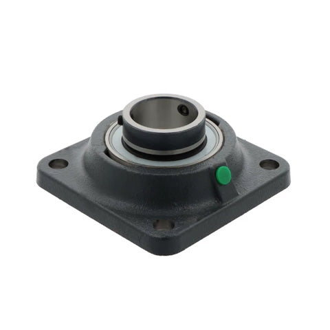 INA PCJY5/8 Four Bolt Cast Iron Square Housing with Grub Screw Insert 5/8 inch Bore