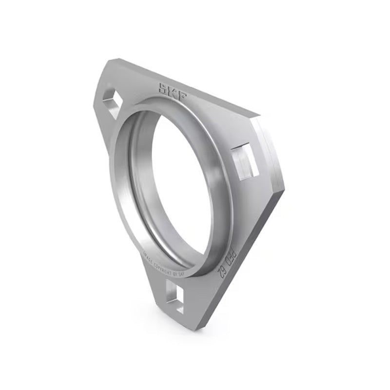 SKF PFD15TF Pressed Steel Triangular Housing with Grub Screw 15mm Insert 