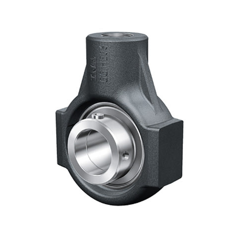 INA PHEY35XL Cast Iron Take Up Unit with Grub Screw Insert 35mm Bore