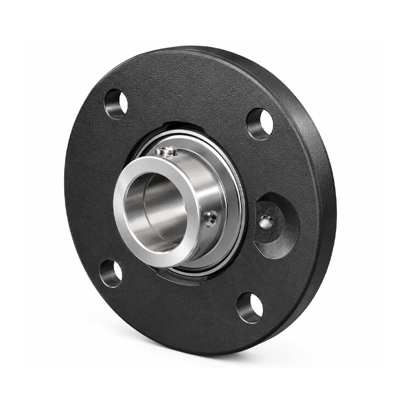 INA PME55XL Four Bolt Cast Iron Round Housing with Eccentric Collar Insert 55mm Bore