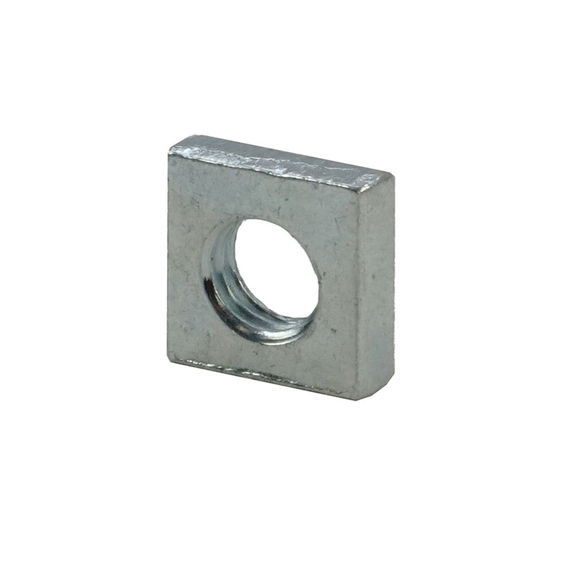 Unifix M3x5.5 - Grade 8 Steel Square Pressed Nut DIN 562 with 0.5mm Pitch and Bright Zinc Plated Finish - Allow 2-3 Days