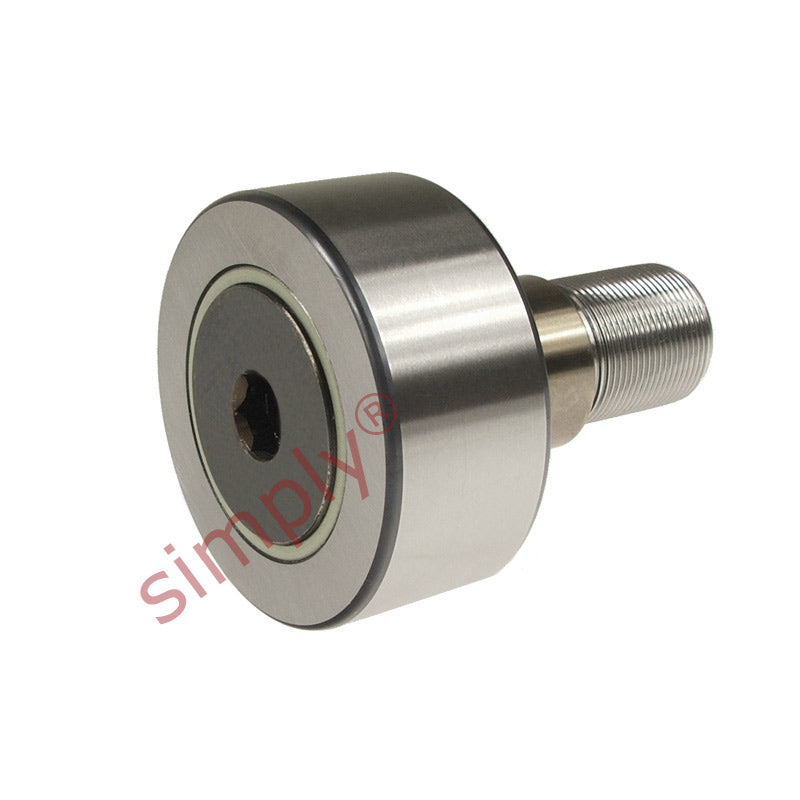 IKO PWKRE402RS Crowned Cam Follower with Eccentric Stud 40x20x22 M18x1.5 Thread