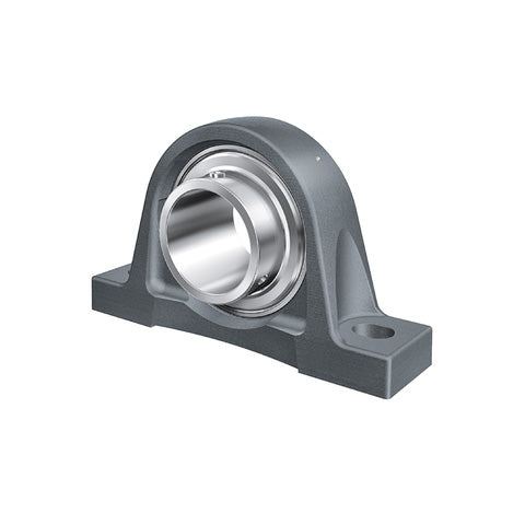 INA RASEY1-1/2 Cast Iron Plummer Block Housing with Grub Screw Insert 1-1/2 inch Bore