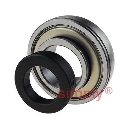 SA212G Metric Bearing Insert with Locking Collar 60mm Bore 110mm Outside Dia