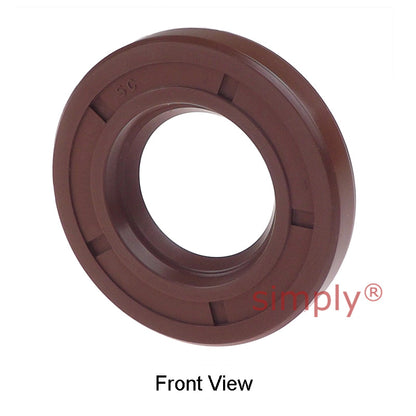 105x130x12mm SC / R21 Single Lip FKM Rubber Metric Rotary Shaft Oil Seal with Garter Spring