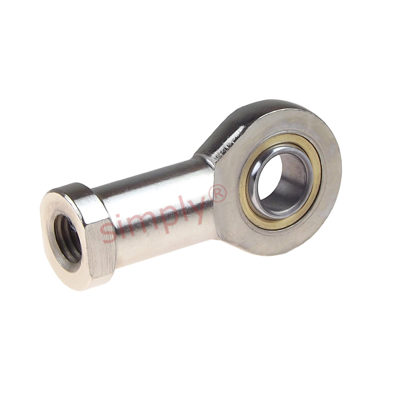 Codex SI15C Right Hand Steel / PTFE Sintered Bronze Lined Plain Female Rod End M14 Thread