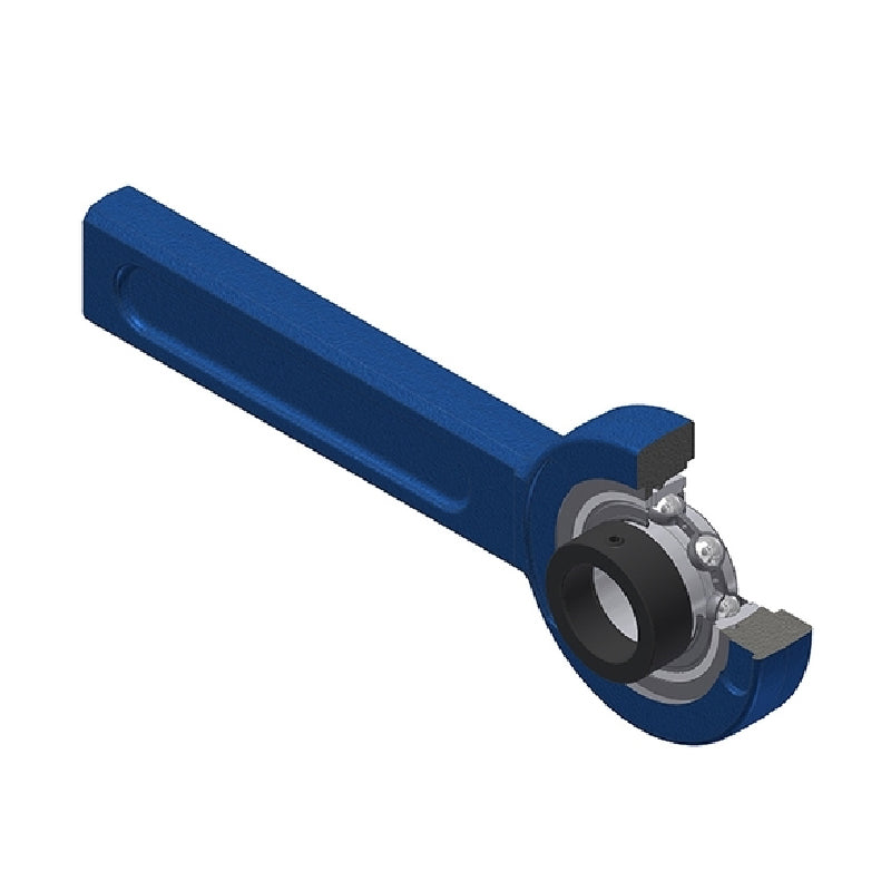 SNR ESSP203N Metric Cast Iron Tensioner Unit with 17mm Bore Eccentric Collar Insert - Allow 2-3 Days